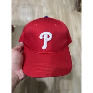 Philadelphia Phillies Team MLB Red OSFM Adjustable Baseball Hat Cap OC Sports